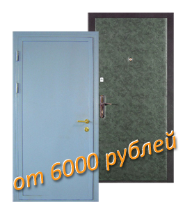 металлическая дверь 6000 рублей